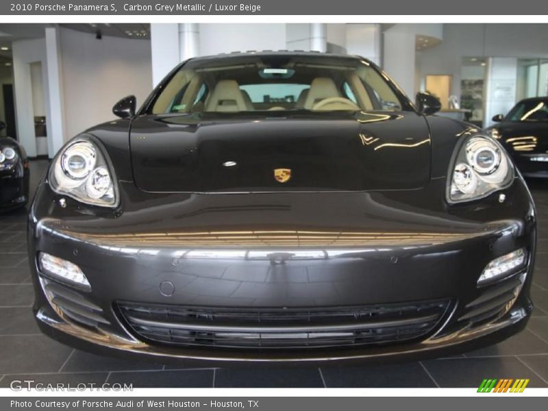 Carbon Grey Metallic / Luxor Beige 2010 Porsche Panamera S