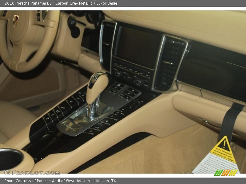 Carbon Grey Metallic / Luxor Beige 2010 Porsche Panamera S