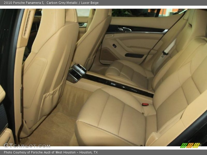 Carbon Grey Metallic / Luxor Beige 2010 Porsche Panamera S