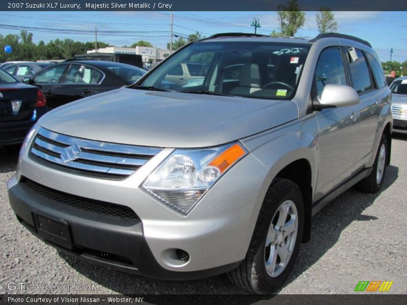 Majestic Silver Metallic / Grey 2007 Suzuki XL7 Luxury