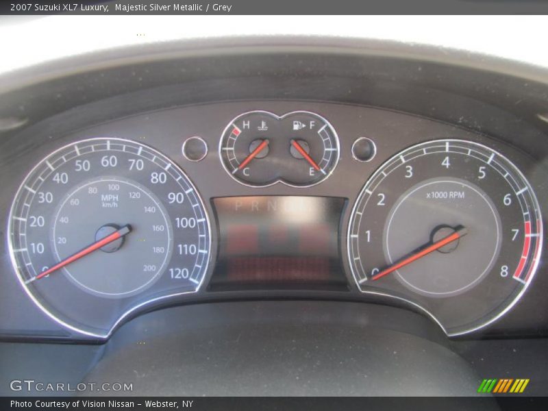 Majestic Silver Metallic / Grey 2007 Suzuki XL7 Luxury