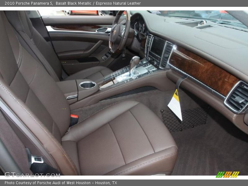  2010 Panamera S Espresso Natural Leather Interior