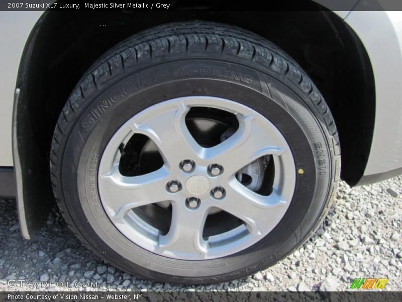 Majestic Silver Metallic / Grey 2007 Suzuki XL7 Luxury