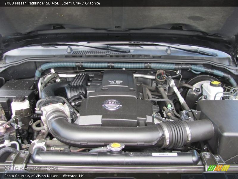 Storm Gray / Graphite 2008 Nissan Pathfinder SE 4x4