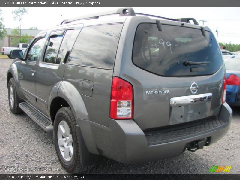 Storm Gray / Graphite 2008 Nissan Pathfinder SE 4x4