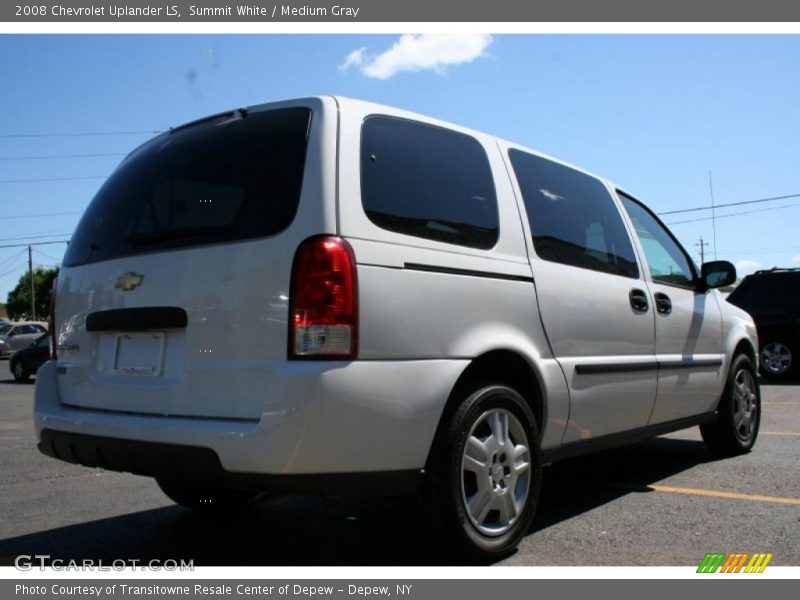 Summit White / Medium Gray 2008 Chevrolet Uplander LS