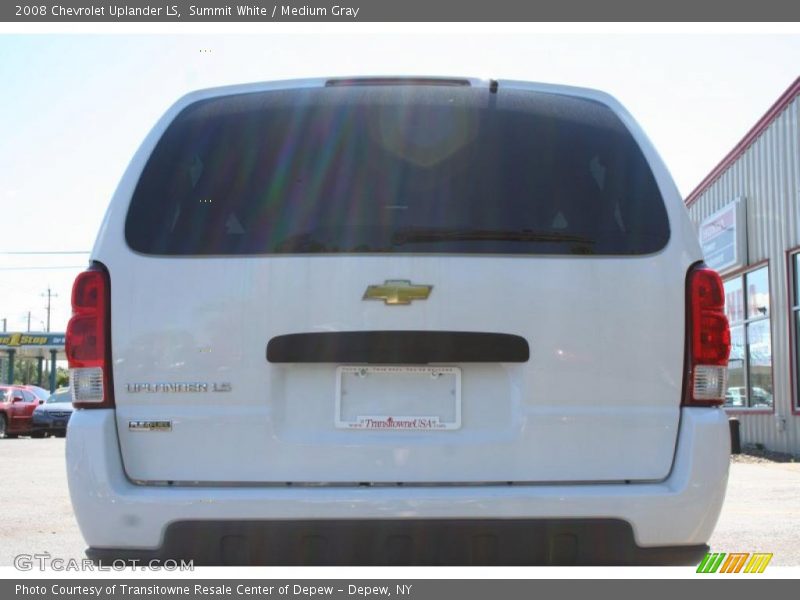 Summit White / Medium Gray 2008 Chevrolet Uplander LS