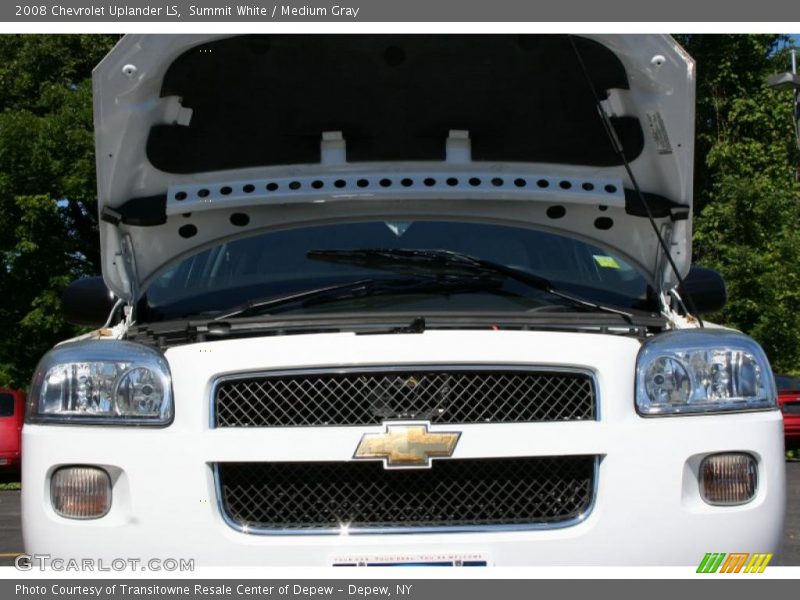Summit White / Medium Gray 2008 Chevrolet Uplander LS