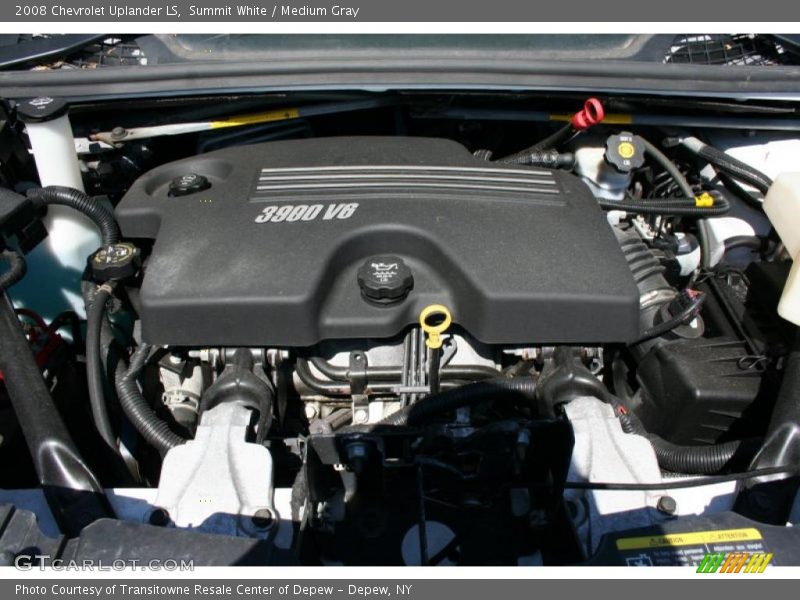 Summit White / Medium Gray 2008 Chevrolet Uplander LS