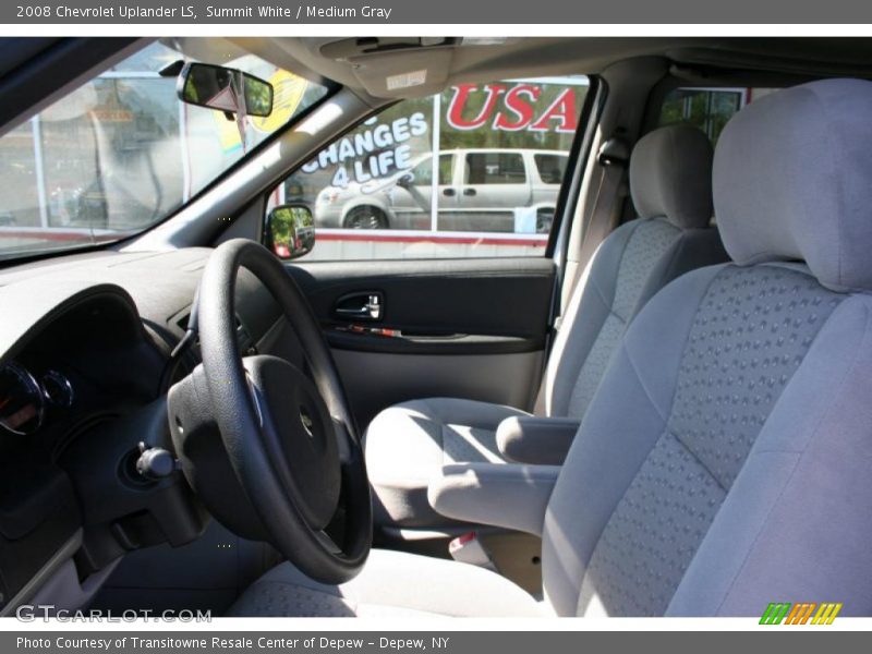 Summit White / Medium Gray 2008 Chevrolet Uplander LS
