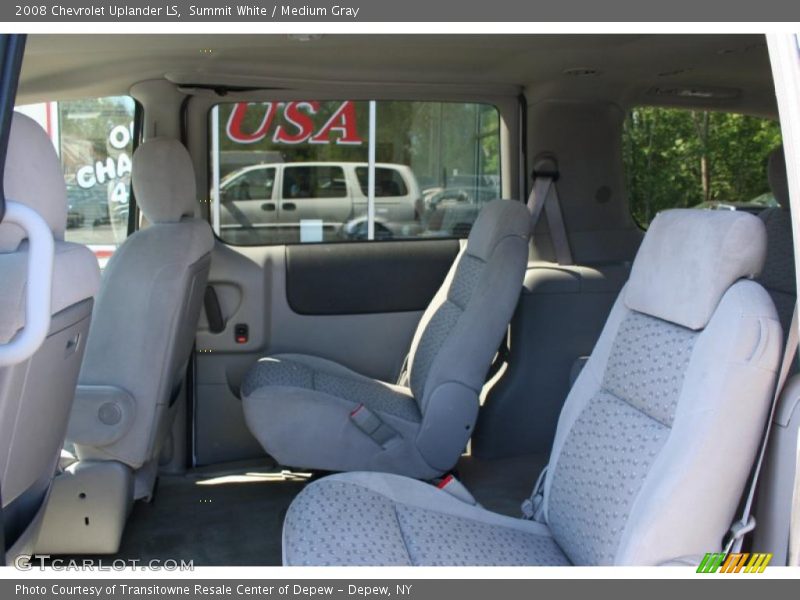 Summit White / Medium Gray 2008 Chevrolet Uplander LS