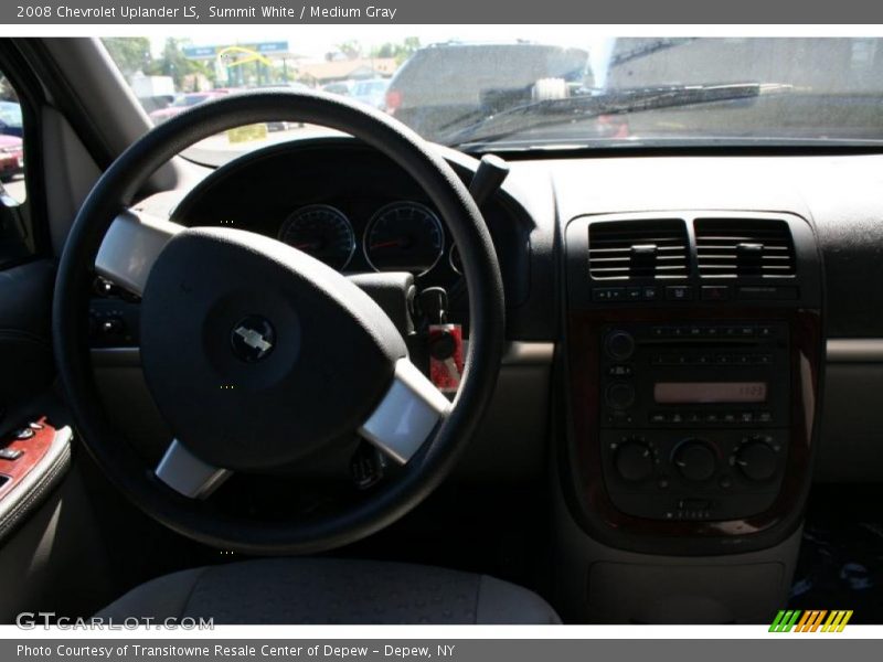 Summit White / Medium Gray 2008 Chevrolet Uplander LS