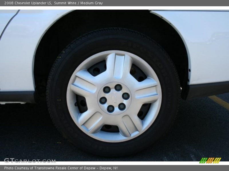 Summit White / Medium Gray 2008 Chevrolet Uplander LS