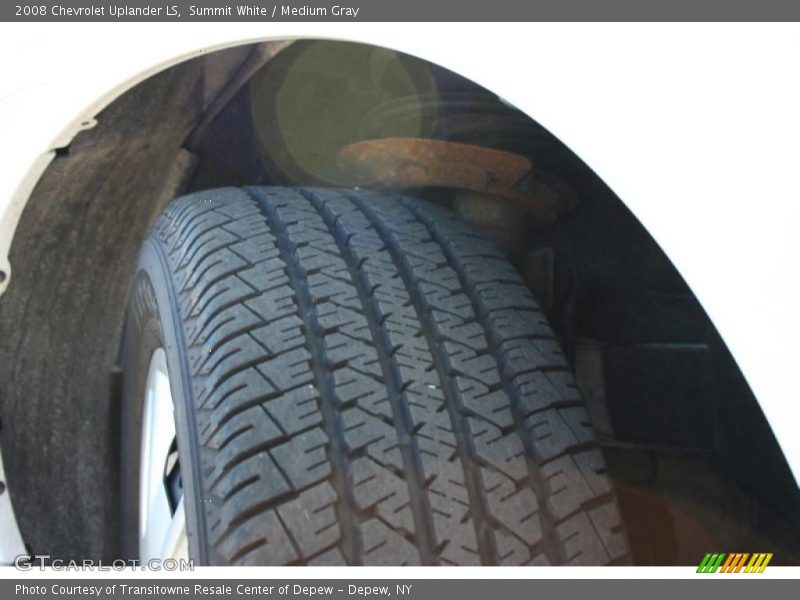 Summit White / Medium Gray 2008 Chevrolet Uplander LS