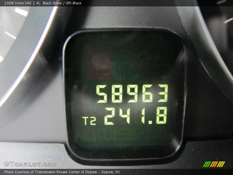 Black Stone / Off-Black 2008 Volvo S40 2.4i
