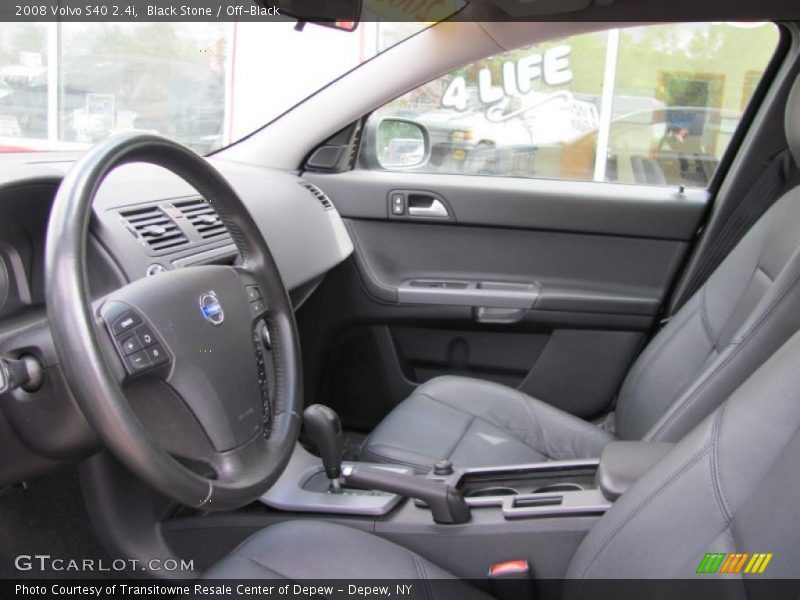 Black Stone / Off-Black 2008 Volvo S40 2.4i