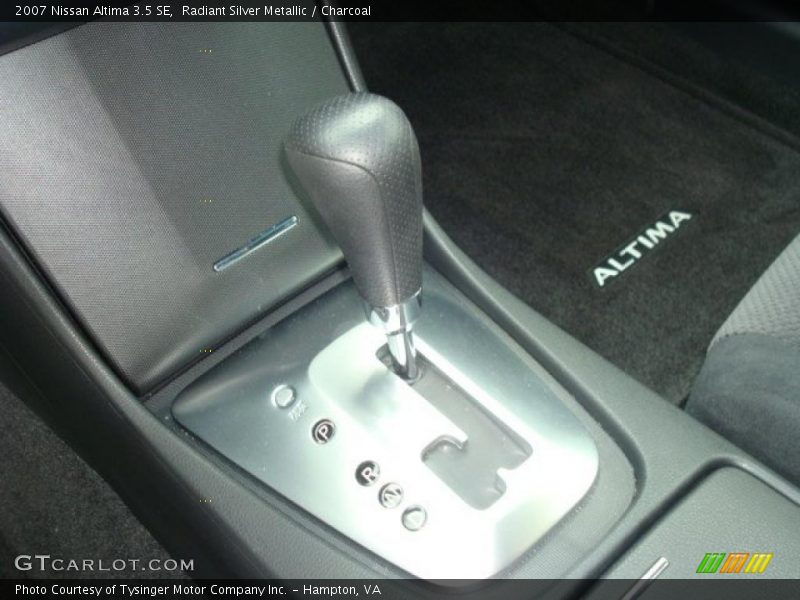 Radiant Silver Metallic / Charcoal 2007 Nissan Altima 3.5 SE