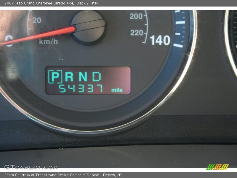 Black / Khaki 2007 Jeep Grand Cherokee Laredo 4x4