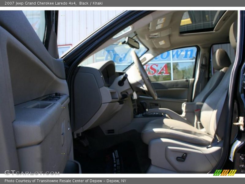 Black / Khaki 2007 Jeep Grand Cherokee Laredo 4x4