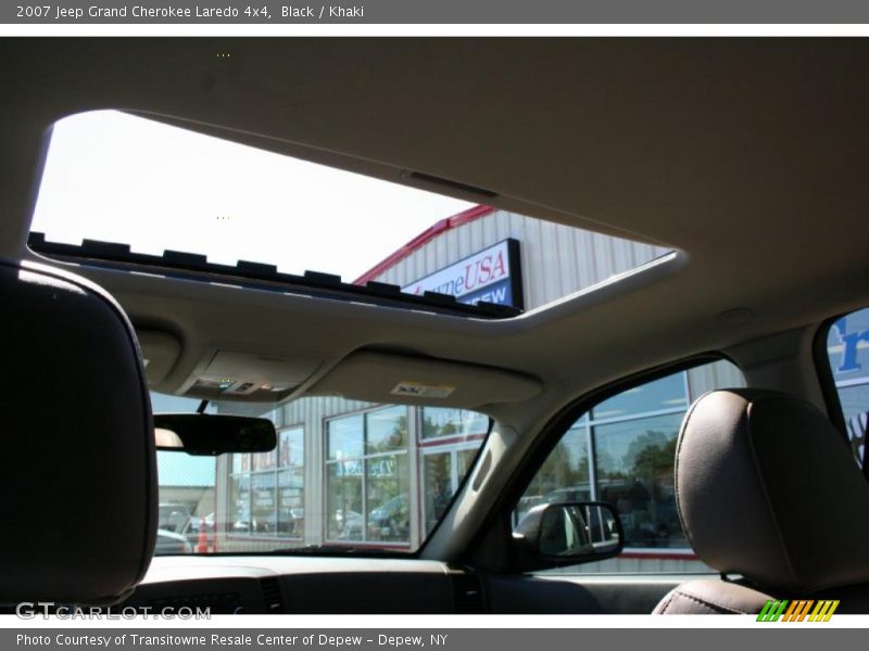 Black / Khaki 2007 Jeep Grand Cherokee Laredo 4x4