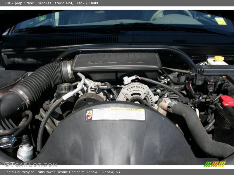 Black / Khaki 2007 Jeep Grand Cherokee Laredo 4x4