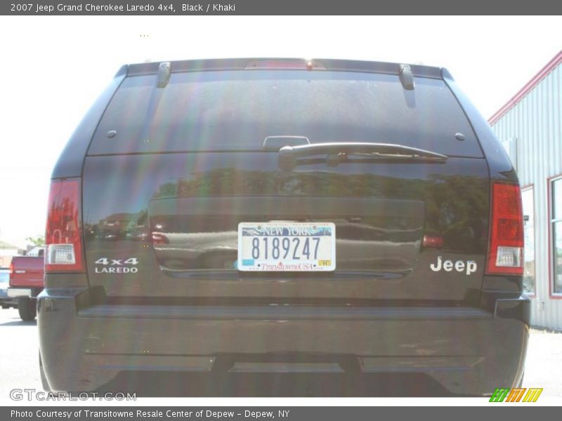 Black / Khaki 2007 Jeep Grand Cherokee Laredo 4x4