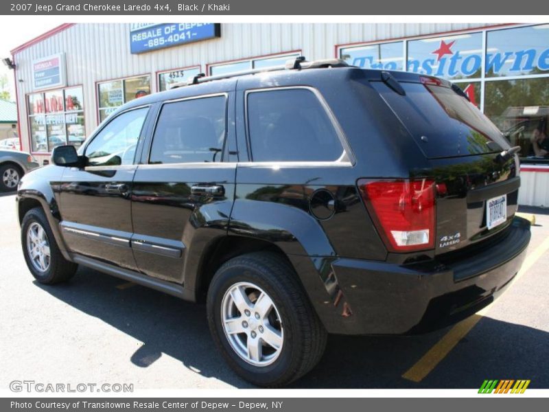 Black / Khaki 2007 Jeep Grand Cherokee Laredo 4x4