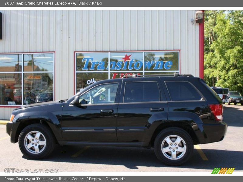 Black / Khaki 2007 Jeep Grand Cherokee Laredo 4x4