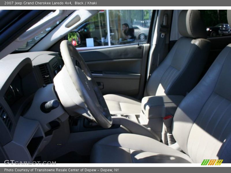 Black / Khaki 2007 Jeep Grand Cherokee Laredo 4x4