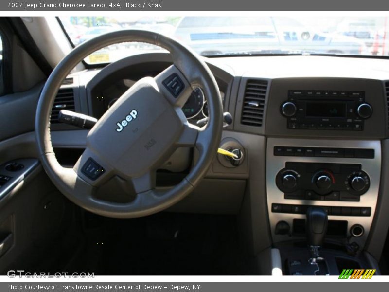 Black / Khaki 2007 Jeep Grand Cherokee Laredo 4x4