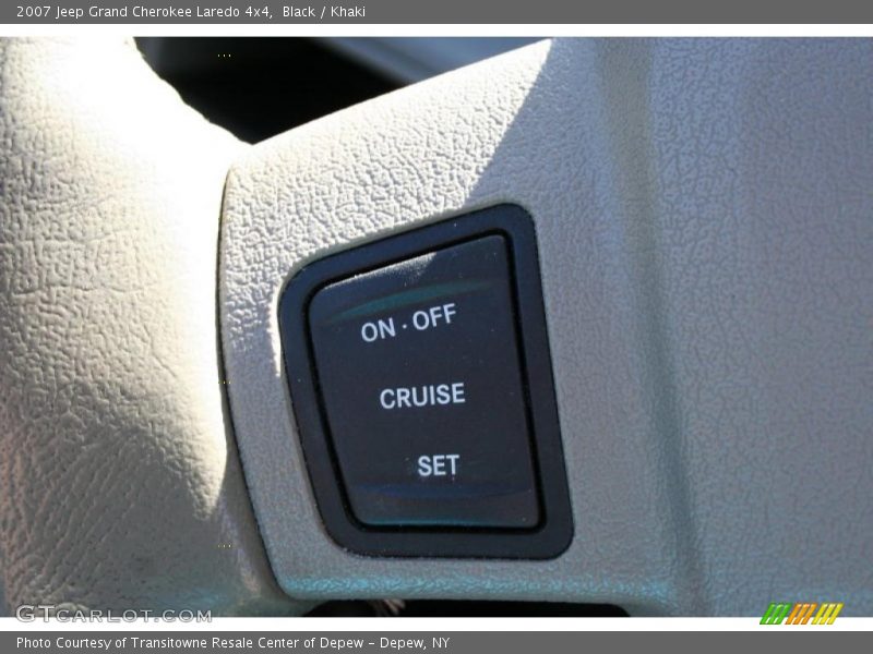 Black / Khaki 2007 Jeep Grand Cherokee Laredo 4x4