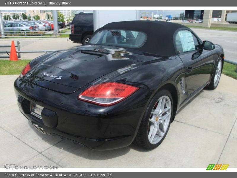 Black / Black 2010 Porsche Boxster S