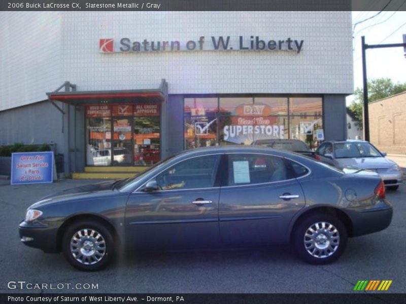 Slatestone Metallic / Gray 2006 Buick LaCrosse CX