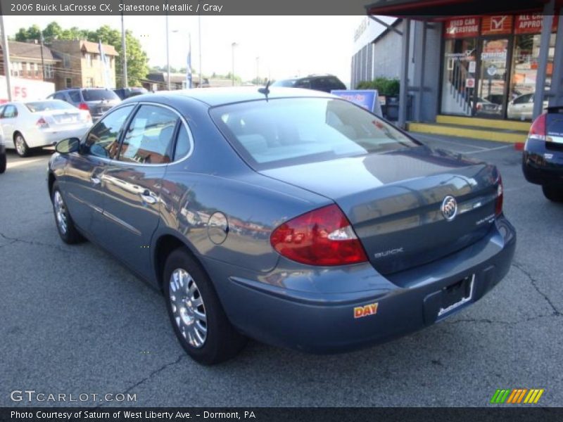 Slatestone Metallic / Gray 2006 Buick LaCrosse CX