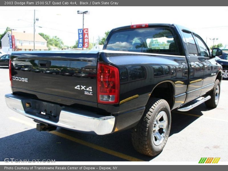 Black / Dark Slate Gray 2003 Dodge Ram 1500 SLT Quad Cab 4x4