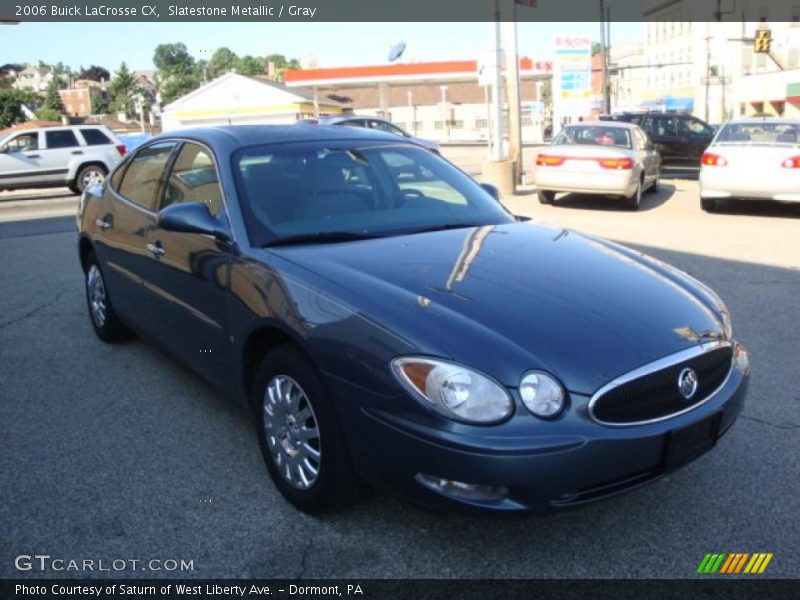 Slatestone Metallic / Gray 2006 Buick LaCrosse CX