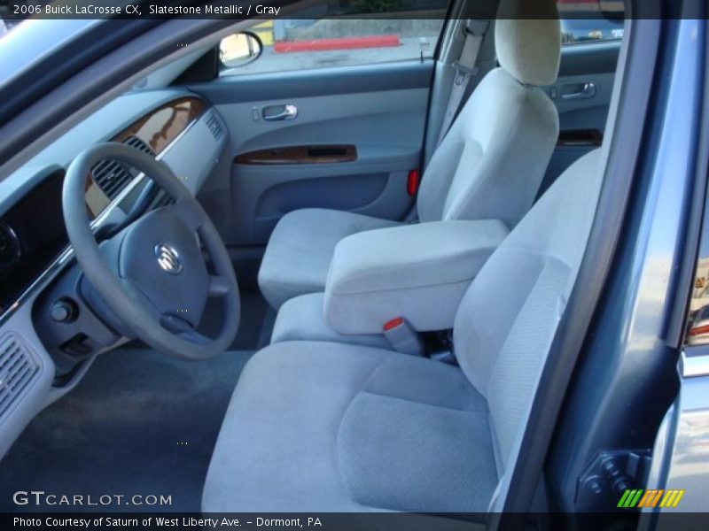 Slatestone Metallic / Gray 2006 Buick LaCrosse CX