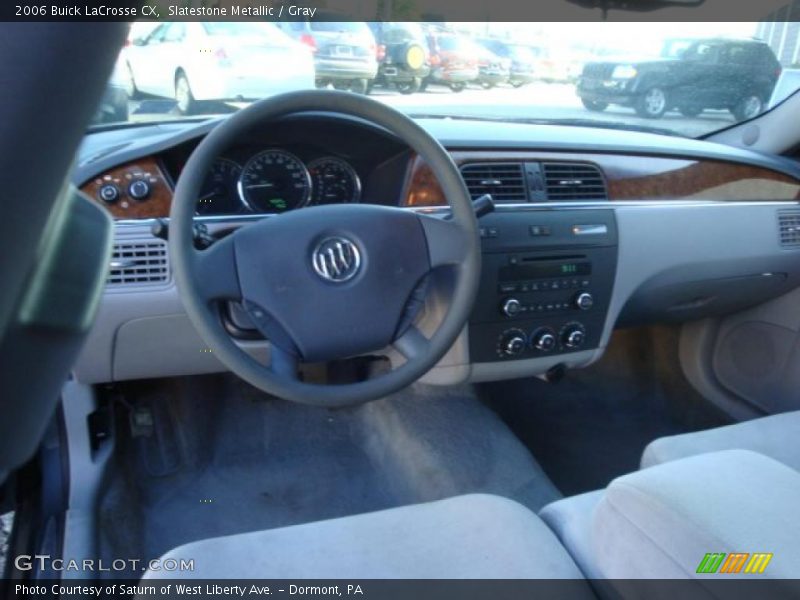Slatestone Metallic / Gray 2006 Buick LaCrosse CX