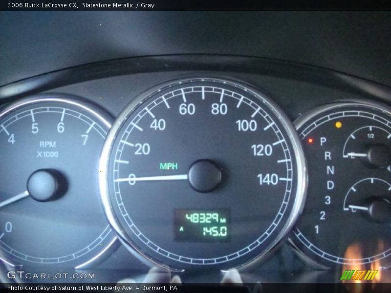 Slatestone Metallic / Gray 2006 Buick LaCrosse CX