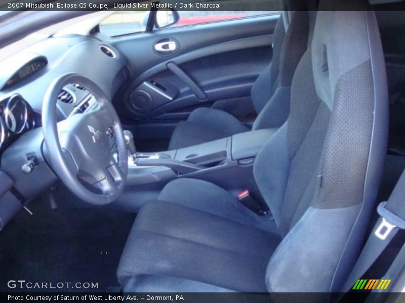 Liquid Silver Metallic / Dark Charcoal 2007 Mitsubishi Eclipse GS Coupe