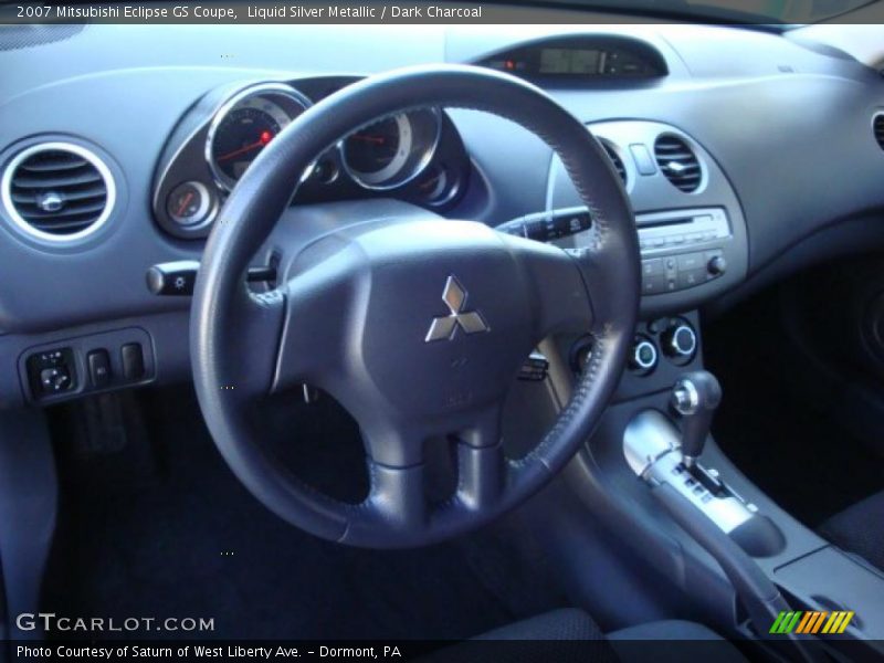 Liquid Silver Metallic / Dark Charcoal 2007 Mitsubishi Eclipse GS Coupe