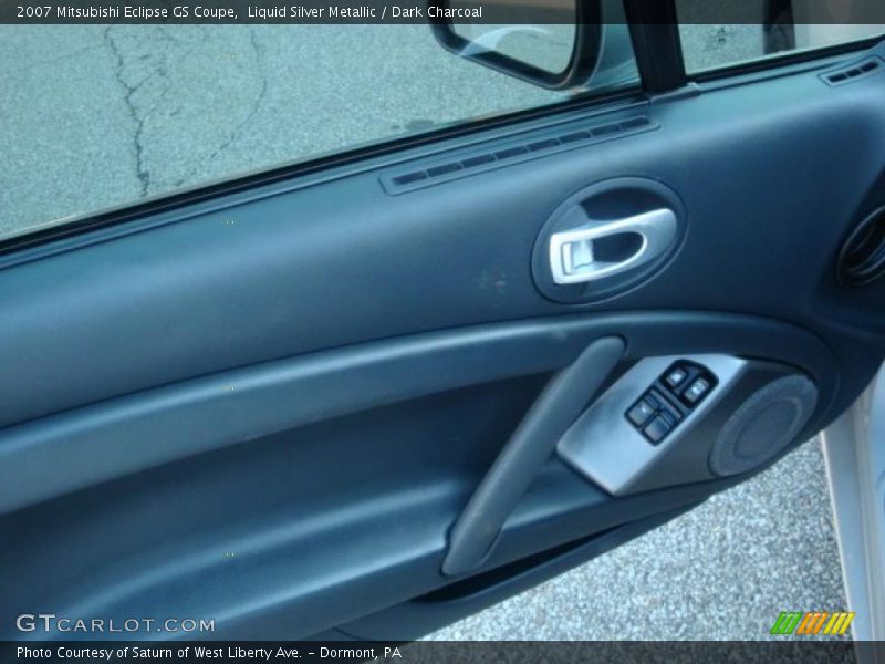 Liquid Silver Metallic / Dark Charcoal 2007 Mitsubishi Eclipse GS Coupe