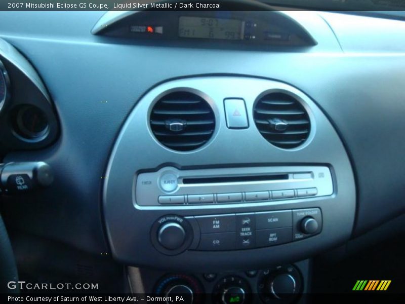 Liquid Silver Metallic / Dark Charcoal 2007 Mitsubishi Eclipse GS Coupe