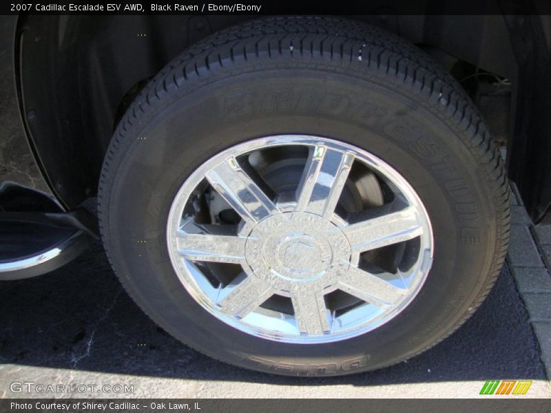 Black Raven / Ebony/Ebony 2007 Cadillac Escalade ESV AWD