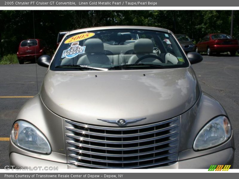 Linen Gold Metallic Pearl / Taupe/Pearl Beige 2005 Chrysler PT Cruiser GT Convertible