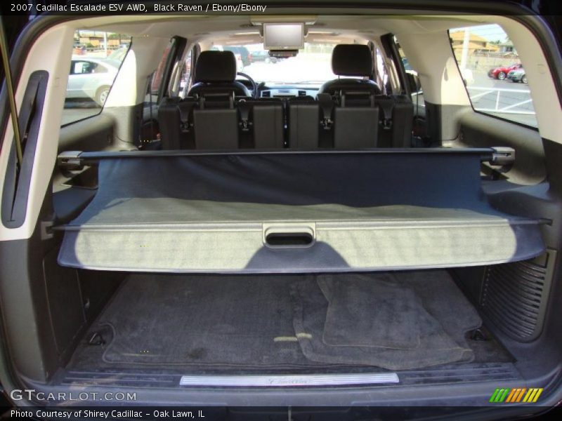 Black Raven / Ebony/Ebony 2007 Cadillac Escalade ESV AWD