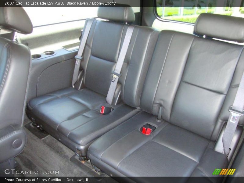 Black Raven / Ebony/Ebony 2007 Cadillac Escalade ESV AWD