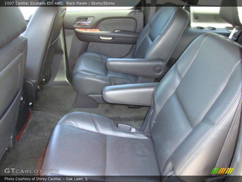 Black Raven / Ebony/Ebony 2007 Cadillac Escalade ESV AWD