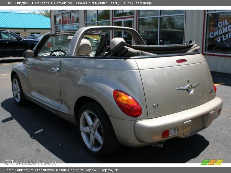 Linen Gold Metallic Pearl / Taupe/Pearl Beige 2005 Chrysler PT Cruiser GT Convertible