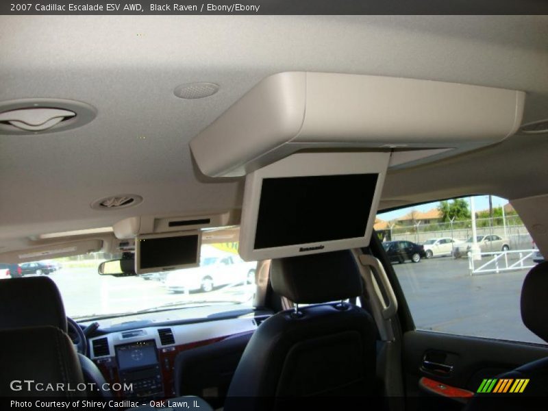 Black Raven / Ebony/Ebony 2007 Cadillac Escalade ESV AWD